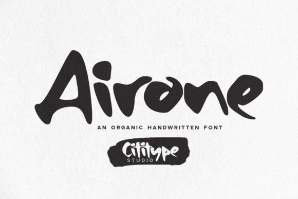 Airone: The Authentic Script Typeface for Memorable Branding