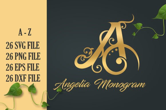 Angelia Monogram: The Elegant Typeface for Modern Editorial Design