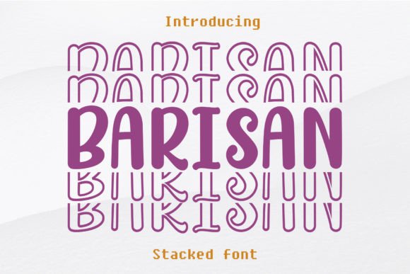 Barisan: The Display Font That Stops the Scroll