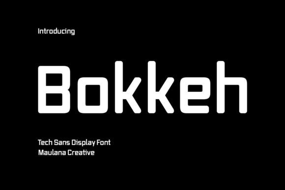 Bokkeh: The Futuristic Display Font for Scroll-Stopping Campaigns