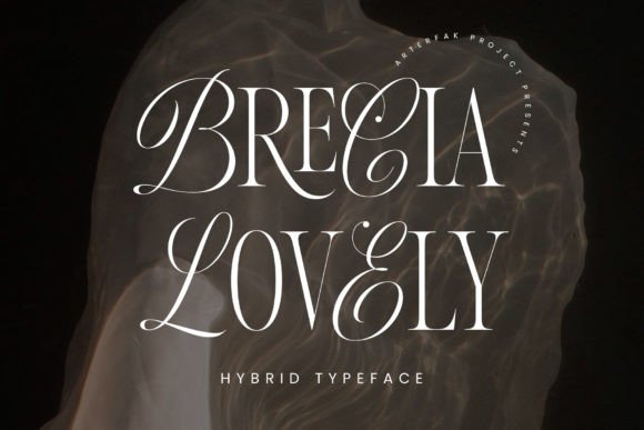 Brecia Lovely: The Premium Display Font for High-Impact Campaigns