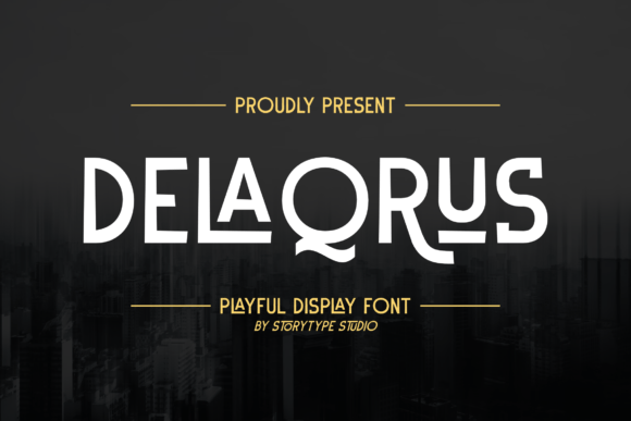 Delaqrus: The Modern Serif Typeface for Editorial Excellence