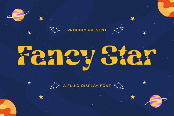 Fancy Star Typeface: A Display Font for Modern Web Design