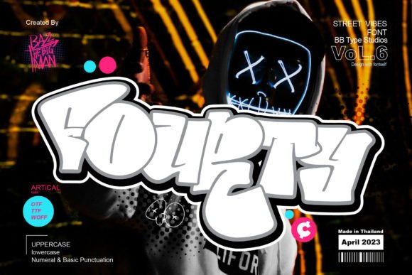 Fourty Cent: The Urban Display Font That Transforms Digital Brand Identity