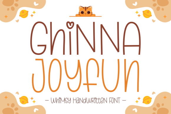 Ghinna Joyfun: A Playful Display Typeface for Modern Branding