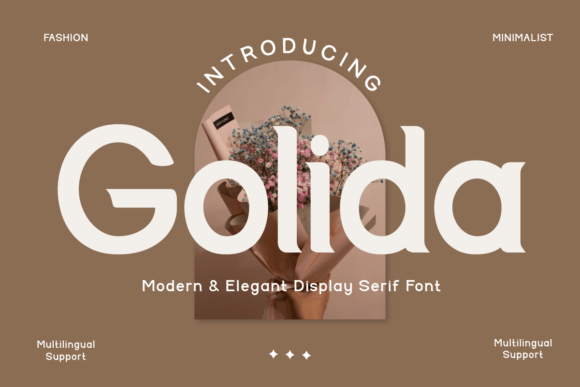 Golida: The Premium Display Font for Polished Small Business Branding