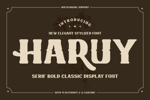 Haruy: The Modern Typeface That Transforms Small Business Branding