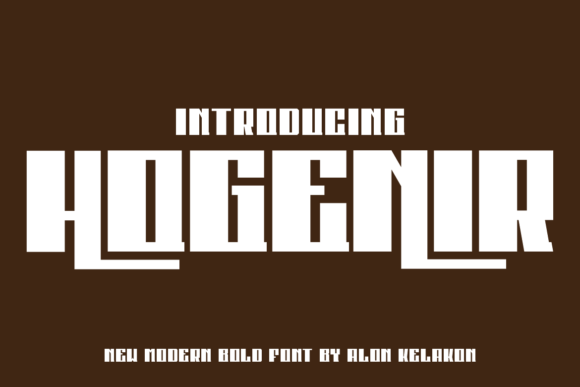 Hogenir: The Bold Display Typeface That Elevates Campaign Headlines