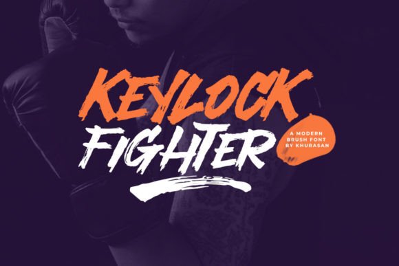 Keylock Fighter: The Quirky Display Font for Handmade Brands