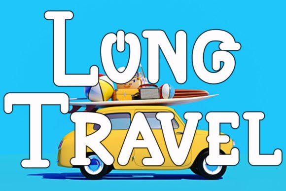 Long Travel: A Neat Display Font for Timeless Branding