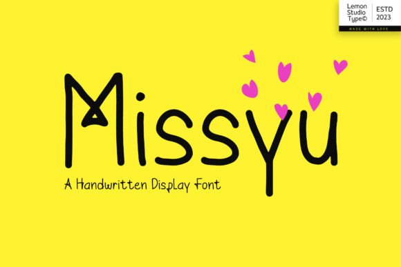 Missyu: The Display Font That Transforms Small Business Branding