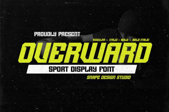 Overward: The Bold Display Font for Dynamic Brand Identity