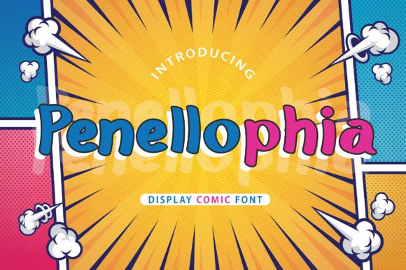 Penellophia: The Playful Display Font for Whimsical Branding