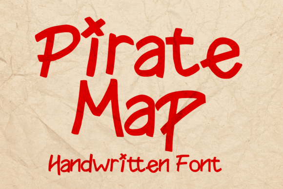 Pirate Map: A Bold Display Font for Web Design and Digital Branding