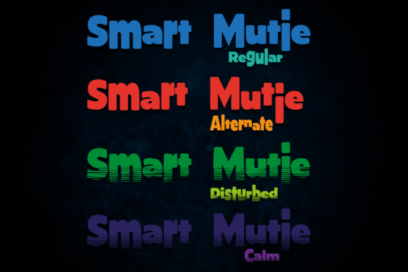 Smart Mutie: A Quirky Display Typeface for Editorial Design
