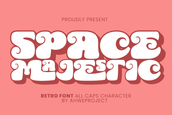 Space Majestic: The Retro Display Font That Elevates Small Business Branding