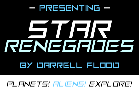Star Renegades: The Futuristic Typeface for Bold Editorial Design