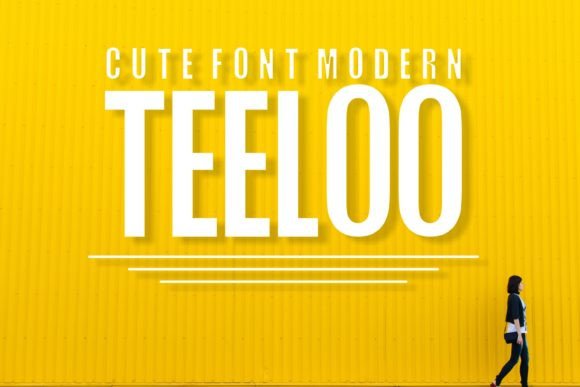 Teeloo: The Premium Display Font for High-Impact Campaigns