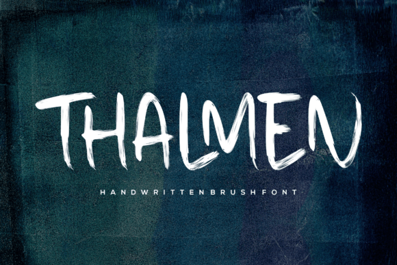 Thalmen: A Bold Display Typeface for Modern Editorial Design