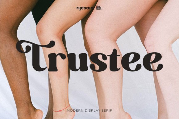 Trustee: The Modern Display Font for Vintage-Inspired Branding
