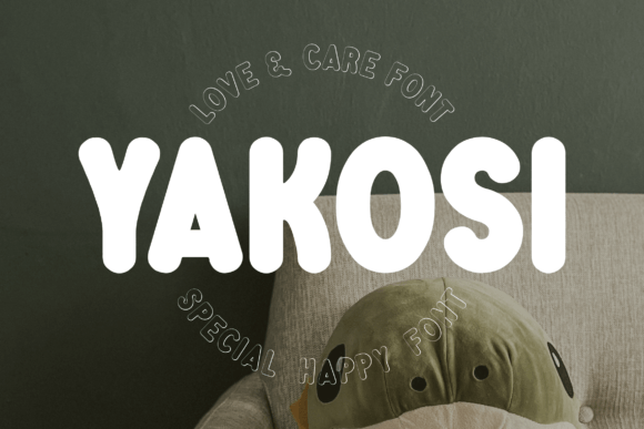 Yakosi: A Cheerful Display Typeface for Modern Web Design